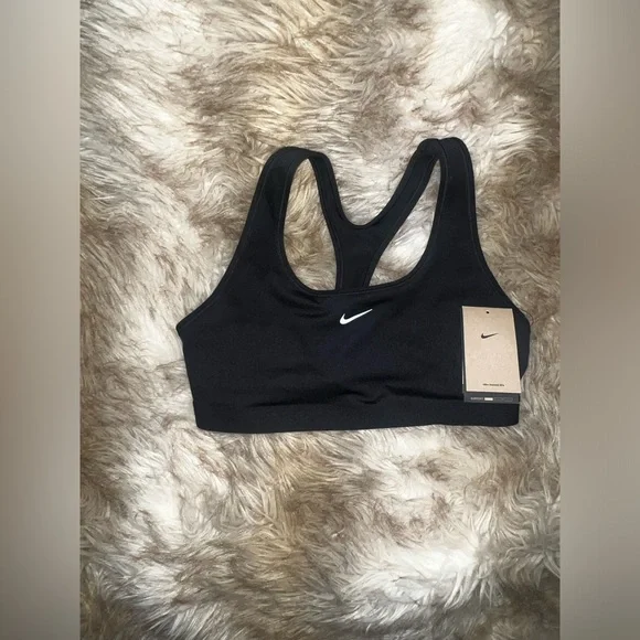 Nike Black Sports Bra - Picture 1 of 7